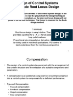 Design of Control Systems Cascade Root Locus