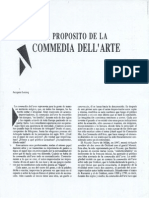 A Propósito de La Commedia Dell Arte