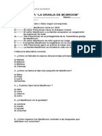 PRUEBA "LA GRANJA DE MCBROOM" 4°años