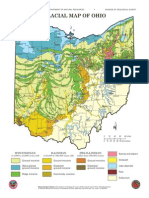 Glacial Map of Ohio