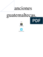 Canciones Guatemaltecas PDF