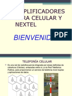 Amplificadores para Celular y Nextel 1 Dia