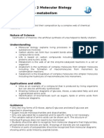 Topic 2 1 Molecular Biology-Checklist