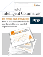 Ice Cream and Drowning: Making Sense of Data and Decisions in The New World of Digital Commerce