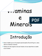 Vitaminas e Minerais