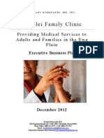 Kobayashi Medical Practice Business Plan