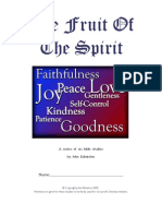 Fruit of The Spirit Study Guide