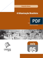 Urbanização Brasileira