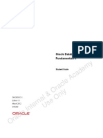 Oracle Database SQL Fundamentals II PDF