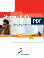 ABAQUS 6-10 Scripting Ref Manual