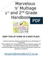 The Marvelous Myers' Multiage 1 and 2 Grade Handbook: ST ND