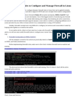 Useful FirewallD Rules To Configure and Manage Firewall in Linux