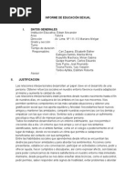 Modelo de Informe Psicosexualidad