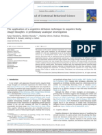 Amar Mandavia Et Al. - The Application of A Cognitive Defusion Technique To Negative Body Image Thoughts: A Preliminary Analogue Investigation