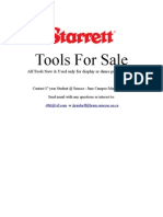 Tools For Sale