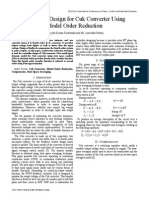 Cuk Converter State Space