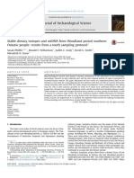 Stable Dietary Isotopes and mtDNA From Woodland Period Southern Ontario People: Results From A Tooth Sampling Protocol