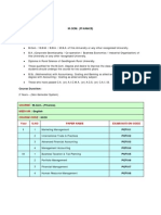 Course: Medium: Course Code: Year S.No Paper Name Examination Code