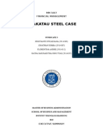 Analisis Krakatau Steel (A)