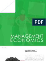 Management Economics