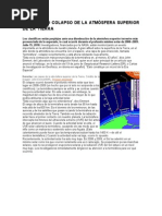 Misterioso Colapso de La Atmósfera Superior de La Tierra