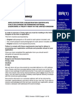 Student BR 1 Form Guide For Your Application As A Student On A Yellow Card