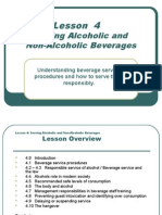 Lesson 4 - Beverage Service Procedures (Revised)