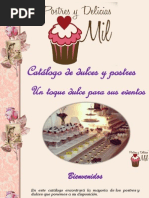 Brochure Postres y Dulces PYDM