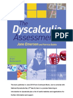 The Dyscalculia Assessment