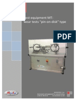 MT Pin On Disk Tribometer ENG 2013