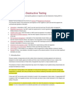 Non Destructive Testing (NDT) PDF