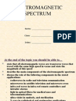 Electromagnetic Spectrum