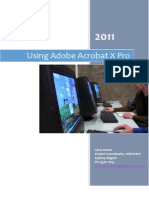 Using Adobe Acrobat X Pro