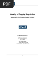 Quality of Supply Regulation Paper