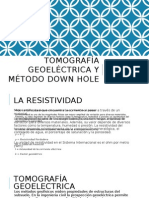 Tomografía Geoeléctrica