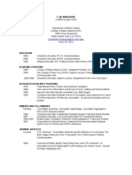 C.W. Anderson CV