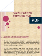 Presupuesto Empresarial