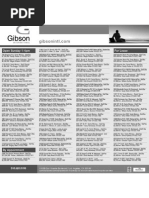 Gibson International Open House Advertisement For Sunday, March 7th