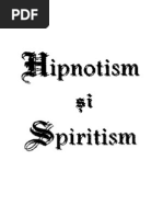 CESARE LOMBROSO Hipnotism Si Spiritism