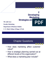 Developing Marketing Strategies and Plans