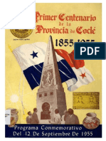 Primer Centenario PROVINCIA DE COCLE