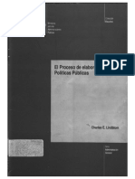 Lindblom. El Proceso de Elaboracion de Politicas Publicas