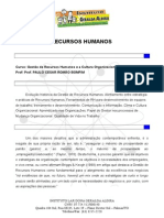 Apostila Gestão de Recursos Humanos