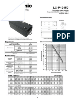 Panasonic SMF Vrla Battery 12v 150ah