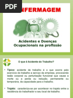 Palestra Sobre Acidentes e Doenças Ocupacionais Na Enfermagem