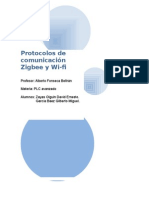 Protocolos de Comunicación Zigbee y Wi