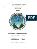 Situacion General de La Geotermia en Guatemala