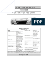 Toshiba VC-X791 - 792 A4