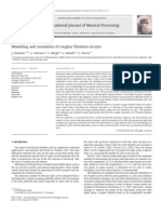 Modelling and Simulation of Rougher Flotation Circuits