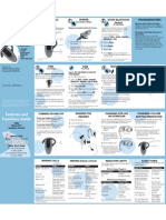 Motorola H500 Bluetooth Earpiece Manual
